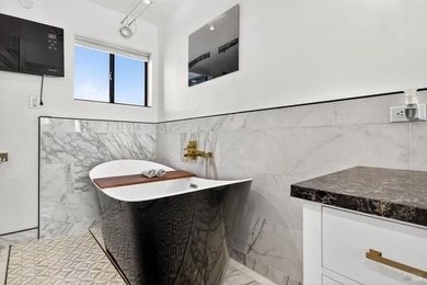 This custom contemporary home showcases the best of Bodega Bay! on The New Links At Bodega Harbour in California - for sale on GolfHomes.com, golf home, golf lot