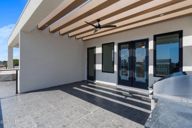 Stunning 3-story oceanview townhome, just one block from the on Jacksonville Beach Golf Course in Florida - for sale on GolfHomes.com, golf home, golf lot