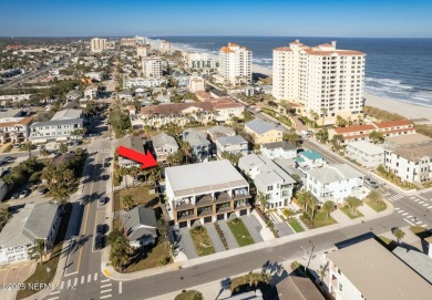 Stunning 3-story oceanview townhome, just one block from the on Jacksonville Beach Golf Course in Florida - for sale on GolfHomes.com, golf home, golf lot
