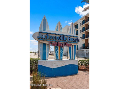 Stunning 3-story oceanview townhome, just one block from the on Jacksonville Beach Golf Course in Florida - for sale on GolfHomes.com, golf home, golf lot