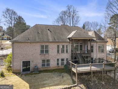 STUNNING 4-sided brick, Smart Home in the highly sought-after on Wendell Coffee Golf Center in Georgia - for sale on GolfHomes.com, golf home, golf lot