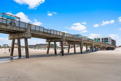 Stunning 3-story oceanview townhome, just one block from the on Jacksonville Beach Golf Course in Florida - for sale on GolfHomes.com, golf home, golf lot