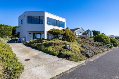 This custom contemporary home showcases the best of Bodega Bay! on The New Links At Bodega Harbour in California - for sale on GolfHomes.com, golf home, golf lot