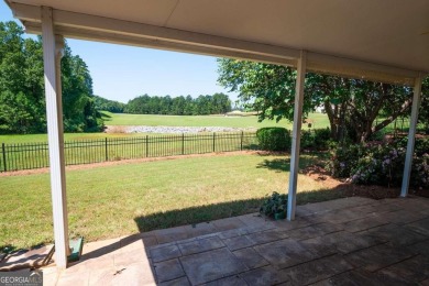 This beautiful Ranch style home is located in a cozy on Mirror Lake Golf Club in Georgia - for sale on GolfHomes.com, golf home, golf lot