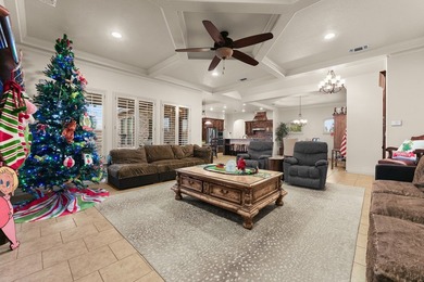 Stunning Mission Estates custom home with elegant finishes. This on Club at Mission Dorado in Texas - for sale on GolfHomes.com, golf home, golf lot