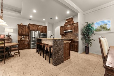 Stunning Mission Estates custom home with elegant finishes. This on Club at Mission Dorado in Texas - for sale on GolfHomes.com, golf home, golf lot