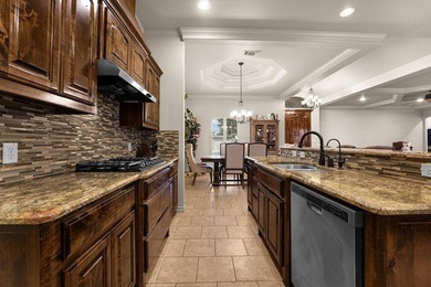 Stunning Mission Estates custom home with elegant finishes. This on Club at Mission Dorado in Texas - for sale on GolfHomes.com, golf home, golf lot