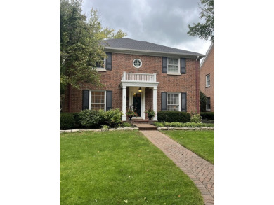 WELCOME TO THIS BEAUTIFULLY UPDATED RED BRICK GEORGIAN HOME IN on Winnetka Golf Club in Illinois - for sale on GolfHomes.com, golf home, golf lot