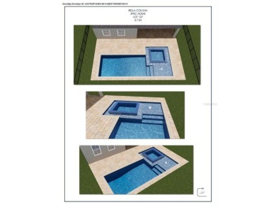 Under Construction. Move-in ready now with pool, spa, and summer on Bella Collina Golf Club in Florida - for sale on GolfHomes.com, golf home, golf lot
