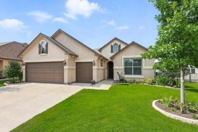 Step into resort-style living in this like-new 2 bedroom, 2.5 on Wildhorse Golf Club of Robson Ranch in Texas - for sale on GolfHomes.com, golf home, golf lot