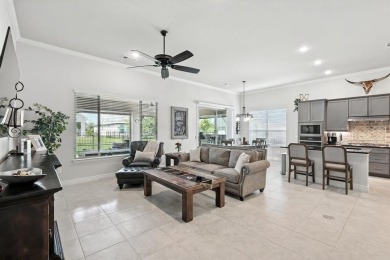 Step into resort-style living in this like-new 2 bedroom, 2.5 on Wildhorse Golf Club of Robson Ranch in Texas - for sale on GolfHomes.com, golf home, golf lot