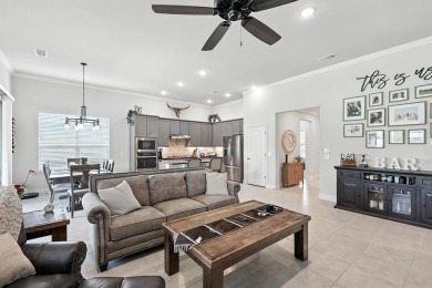 Step into resort-style living in this like-new 2 bedroom, 2.5 on Wildhorse Golf Club of Robson Ranch in Texas - for sale on GolfHomes.com, golf home, golf lot