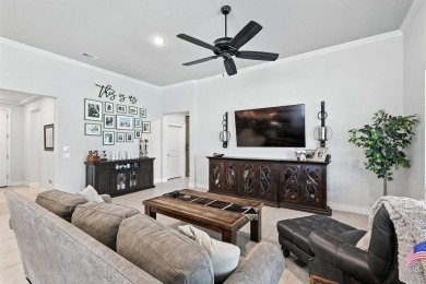 Step into resort-style living in this like-new 2 bedroom, 2.5 on Wildhorse Golf Club of Robson Ranch in Texas - for sale on GolfHomes.com, golf home, golf lot