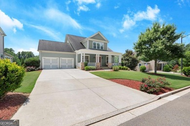 Welcome home to timeless Craftsman charm and modern on Woodmont Golf and Country Club in Georgia - for sale on GolfHomes.com, golf home, golf lot