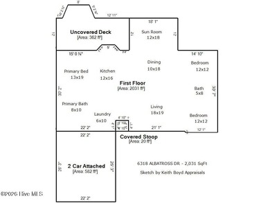 Tucked away on a wooded lot in Fairfield Harbour, this inviting on Harbour Point Golf Club in North Carolina - for sale on GolfHomes.com, golf home, golf lot