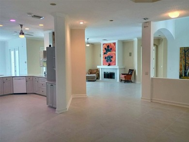 Listen to the waves crashing on the beach from this custom pool on Hammock Dunes Club in Florida - for sale on GolfHomes.com, golf home, golf lot