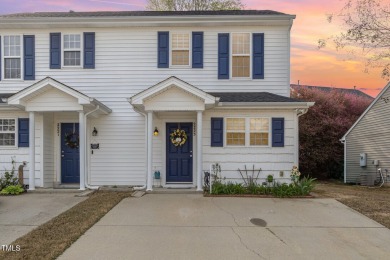 Modern style, unbeatable location, and low-maintenance on Hedingham Golf and Athletic Club in North Carolina - for sale on GolfHomes.com, golf home, golf lot