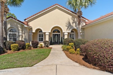 Step into refined coastal living in this beautifully maintained on Emerald Bay Golf Club in Florida - for sale on GolfHomes.com, golf home, golf lot