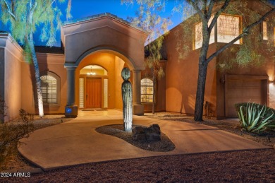 Welcome to this custom-built masterpiece nestled on a secluded 1 on The Country Club At DC Ranch in Arizona - for sale on GolfHomes.com, golf home, golf lot