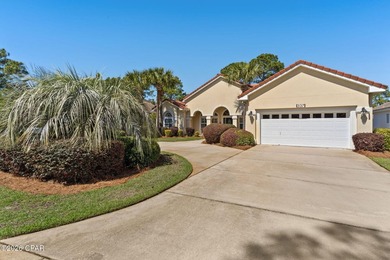 Step into refined coastal living in this beautifully maintained on Emerald Bay Golf Club in Florida - for sale on GolfHomes.com, golf home, golf lot