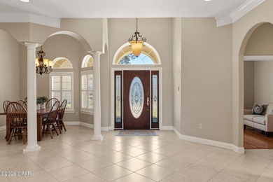 Step into refined coastal living in this beautifully maintained on Emerald Bay Golf Club in Florida - for sale on GolfHomes.com, golf home, golf lot