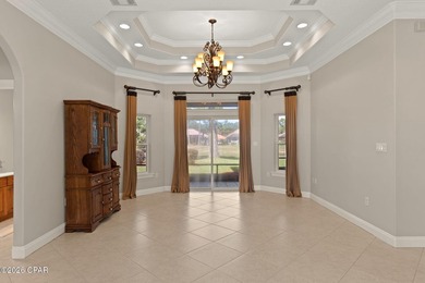Step into refined coastal living in this beautifully maintained on Emerald Bay Golf Club in Florida - for sale on GolfHomes.com, golf home, golf lot