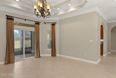 Step into refined coastal living in this beautifully maintained on Emerald Bay Golf Club in Florida - for sale on GolfHomes.com, golf home, golf lot