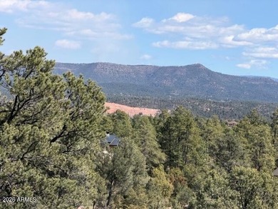 TERRIFIC MOGOLLON RIM, MONUMENT PEAK, & STEWART MOUNTAIN on The Rim Golf Club in Arizona - for sale on GolfHomes.com, golf home, golf lot