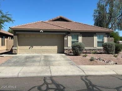 Well-cared property on a desired corner lot with no neighbors on The Golf Club At Johnson Ranch in Arizona - for sale on GolfHomes.com, golf home, golf lot