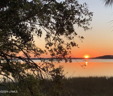 One of the last waterfront lots facing Skull Creek and the on Daufuskie Island Resort in South Carolina - for sale on GolfHomes.com, golf home, golf lot