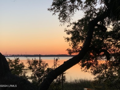 One of the last waterfront lots facing Skull Creek and the on Daufuskie Island Resort in South Carolina - for sale on GolfHomes.com, golf home, golf lot