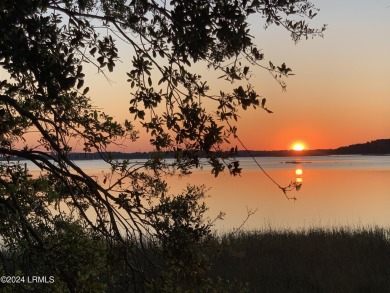 One of the last waterfront lots facing Skull Creek and the on Daufuskie Island Resort in South Carolina - for sale on GolfHomes.com, golf home, golf lot