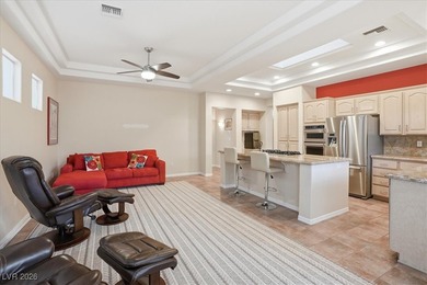 This popular Windsor model is sold fully furnished and sits on a on Highland Falls Golf Club in Nevada - for sale on GolfHomes.com, golf home, golf lot