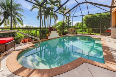 Privacy and tranquility define this breathtaking, must-see pool on Gateway Golf and Country Club in Florida - for sale on GolfHomes.com, golf home, golf lot