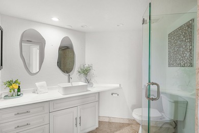 Sunlit Corner Unit with sweeping Golf Course Views in a highly on The President Country Club in Florida - for sale on GolfHomes.com, golf home, golf lot