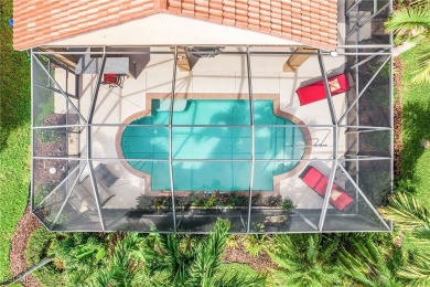 Privacy and tranquility define this breathtaking, must-see pool on Gateway Golf and Country Club in Florida - for sale on GolfHomes.com, golf home, golf lot