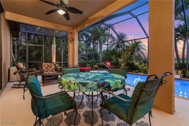 Privacy and tranquility define this breathtaking, must-see pool on Gateway Golf and Country Club in Florida - for sale on GolfHomes.com, golf home, golf lot