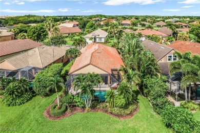 Privacy and tranquility define this breathtaking, must-see pool on Gateway Golf and Country Club in Florida - for sale on GolfHomes.com, golf home, golf lot