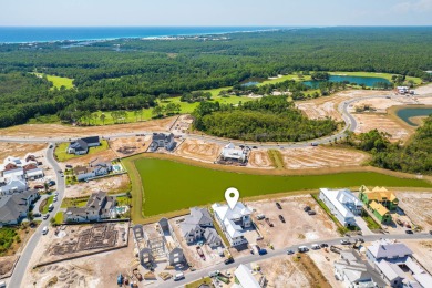 Tucked behind the gates of one of 30A's most exclusive enclaves on Camp Creek Golf Course in Florida - for sale on GolfHomes.com, golf home, golf lot