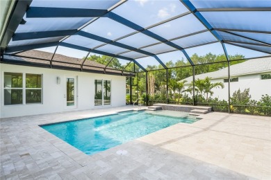 Fabulously new (Fall/2024) home w. expansive outdoor pool & on Indian River Club in Florida - for sale on GolfHomes.com, golf home, golf lot