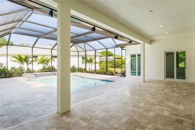 Fabulously new (Fall/2024) home w. expansive outdoor pool & on Indian River Club in Florida - for sale on GolfHomes.com, golf home, golf lot