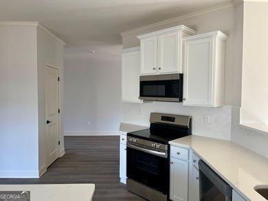 Brand New Construction without the wait time as home is already on Barrington Hall Golf Course in Georgia - for sale on GolfHomes.com, golf home, golf lot