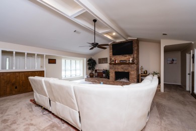 This mid-century, single-level home sits on a spacious half acre on Maumelle Golf and Country Club in Arkansas - for sale on GolfHomes.com, golf home, golf lot