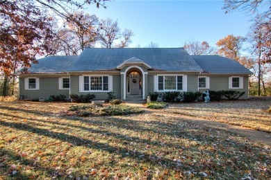 Timeless elegance abounds in this custom-built home nestled on 2 on Chippewa Valley Golf Club in Wisconsin - for sale on GolfHomes.com, golf home, golf lot