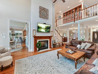 This stunning brick home is loaded with luxury features and on Emerald Lake Golf Club in North Carolina - for sale on GolfHomes.com, golf home, golf lot