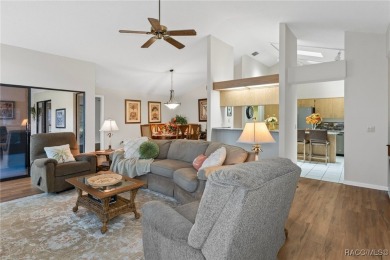This 3 bedroom, 2 bath, 2 garage home in Oakleaf Villas has on Sugarmill Woods Golf and Country Club in Florida - for sale on GolfHomes.com, golf home, golf lot