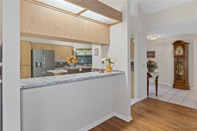 This 3 bedroom, 2 bath, 2 garage home in Oakleaf Villas has on Sugarmill Woods Golf and Country Club in Florida - for sale on GolfHomes.com, golf home, golf lot
