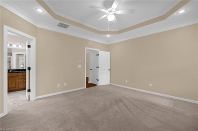 Welcome home to this well-maintained home nestled within the on Meadowlands Golf Club in North Carolina - for sale on GolfHomes.com, golf home, golf lot