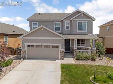 This exquisite two-story residence in Meridian Ranch presents on Antler Creek Golf Course in Colorado - for sale on GolfHomes.com, golf home, golf lot