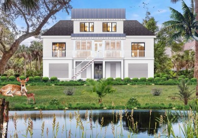 Gorgeous New Construction By the Sea on Fripp island ! on Ocean Point Golf Links in South Carolina - for sale on GolfHomes.com, golf home, golf lot